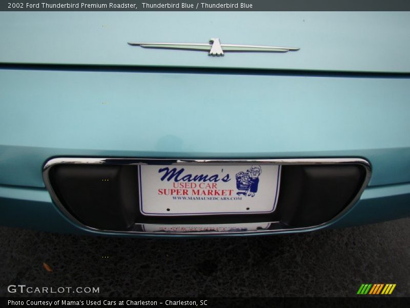 Thunderbird Blue / Thunderbird Blue 2002 Ford Thunderbird Premium Roadster