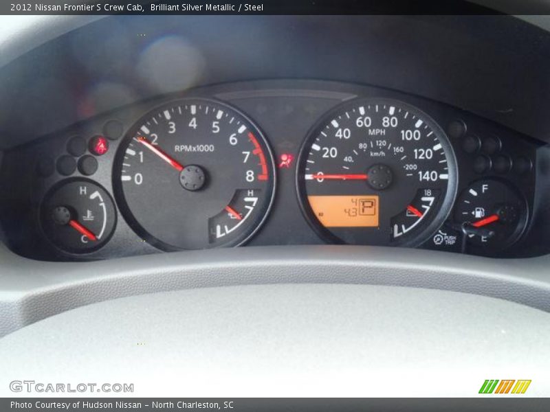  2012 Frontier S Crew Cab S Crew Cab Gauges