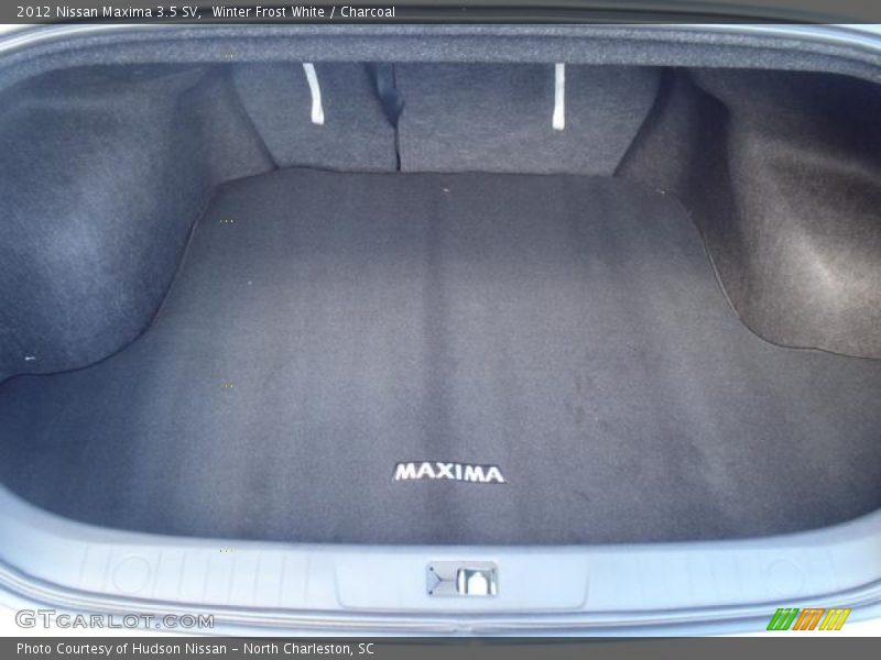 Winter Frost White / Charcoal 2012 Nissan Maxima 3.5 SV