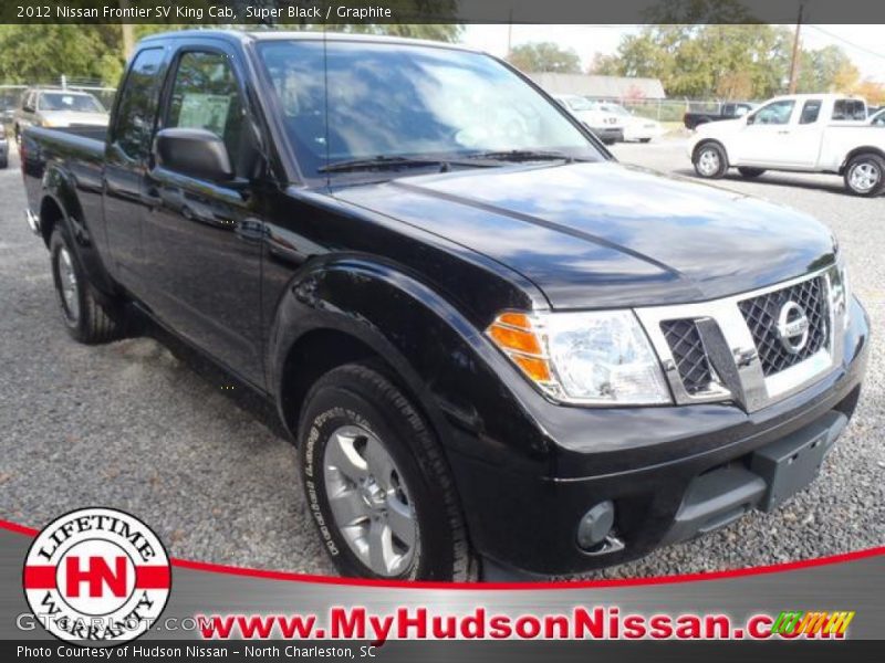 Super Black / Graphite 2012 Nissan Frontier SV King Cab