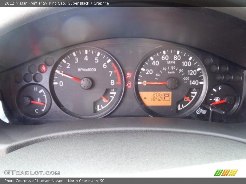  2012 Frontier SV King Cab SV King Cab Gauges