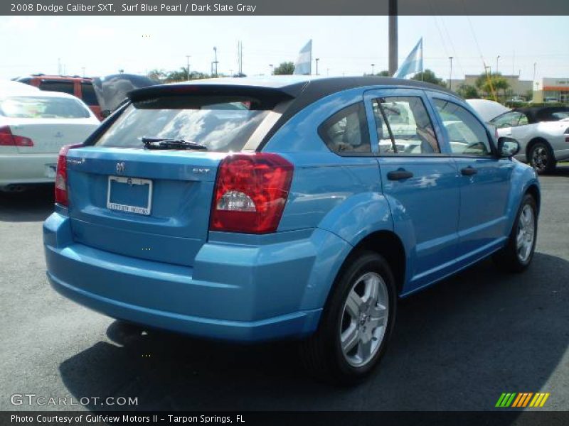 Surf Blue Pearl / Dark Slate Gray 2008 Dodge Caliber SXT