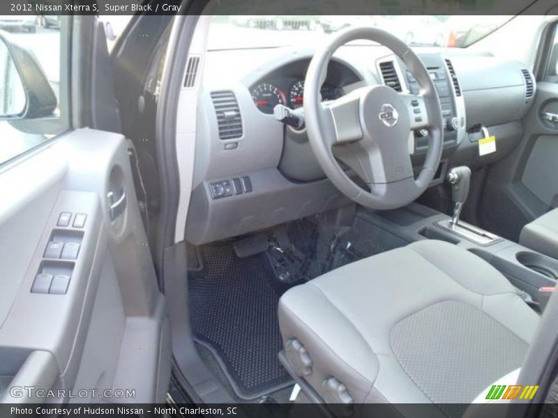 Super Black / Gray 2012 Nissan Xterra S