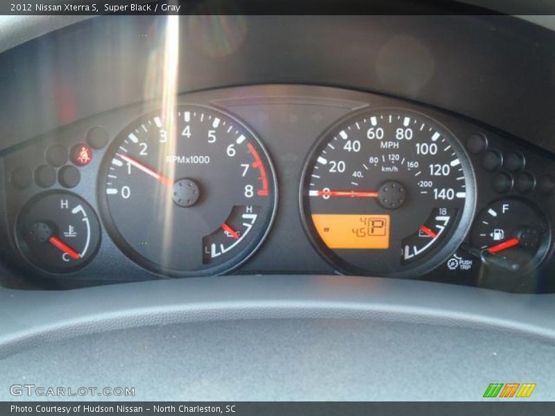 Super Black / Gray 2012 Nissan Xterra S