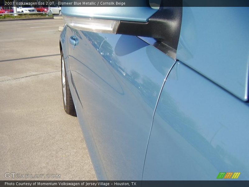 Eismeer Blue Metallic / Cornsilk Beige 2007 Volkswagen Eos 2.0T