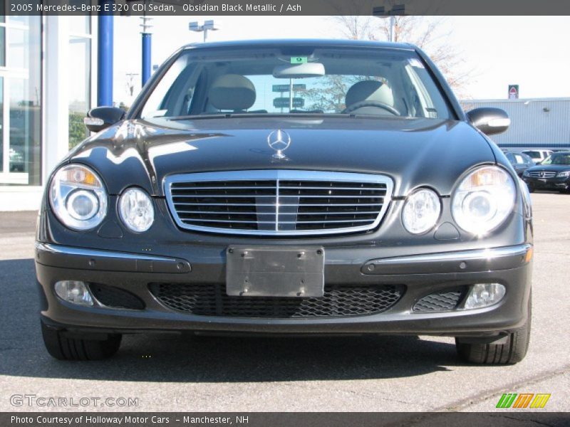 Obsidian Black Metallic / Ash 2005 Mercedes-Benz E 320 CDI Sedan