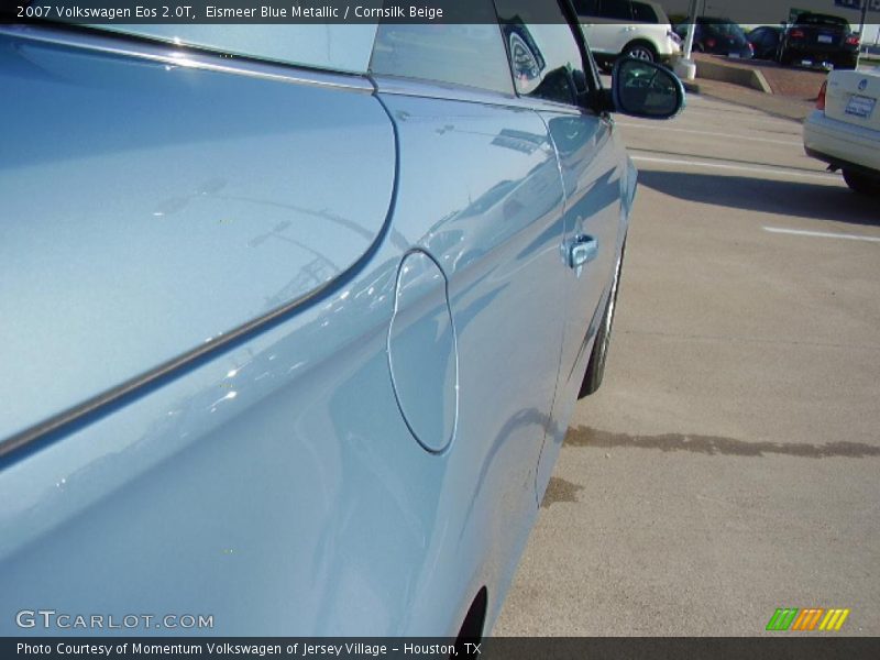 Eismeer Blue Metallic / Cornsilk Beige 2007 Volkswagen Eos 2.0T
