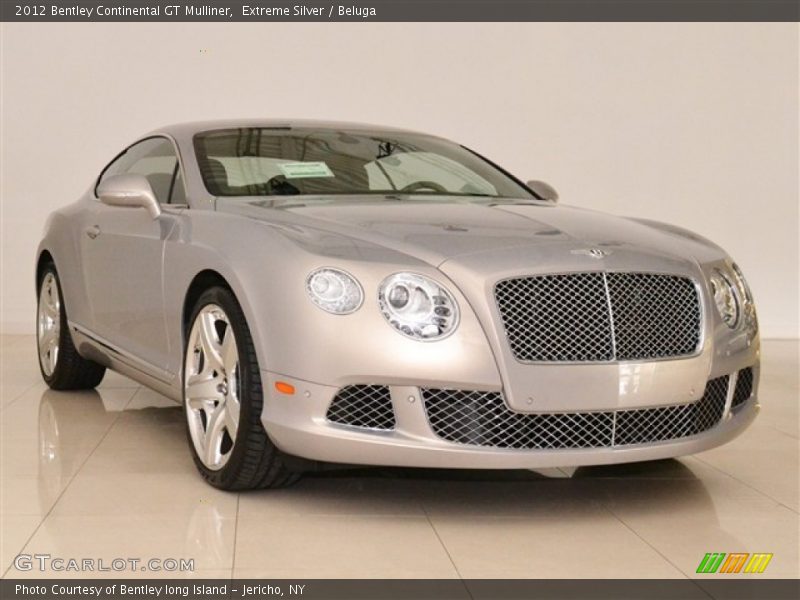 Front 3/4 View of 2012 Continental GT Mulliner