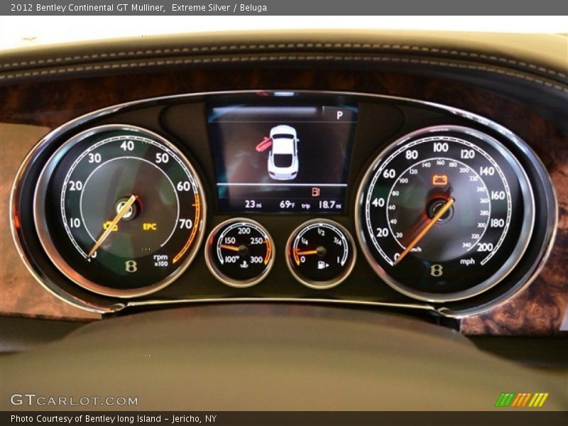  2012 Continental GT Mulliner Mulliner Gauges