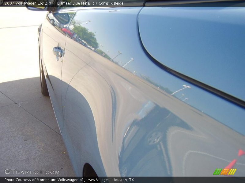 Eismeer Blue Metallic / Cornsilk Beige 2007 Volkswagen Eos 2.0T