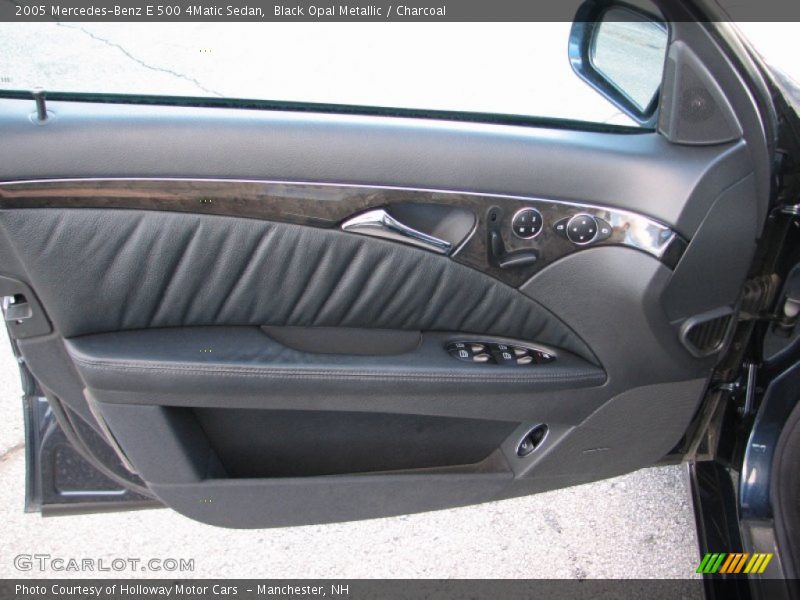 Black Opal Metallic / Charcoal 2005 Mercedes-Benz E 500 4Matic Sedan