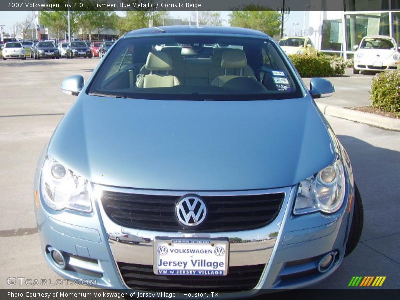 Eismeer Blue Metallic / Cornsilk Beige 2007 Volkswagen Eos 2.0T