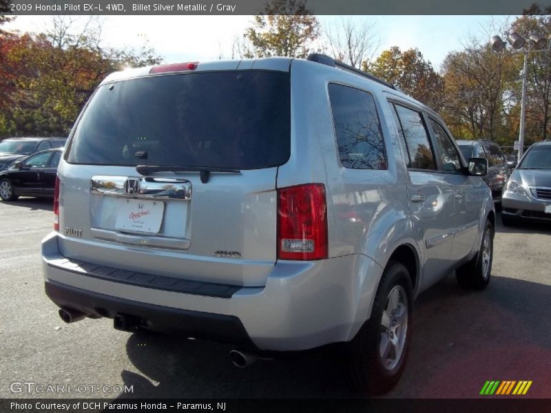 Billet Silver Metallic / Gray 2009 Honda Pilot EX-L 4WD