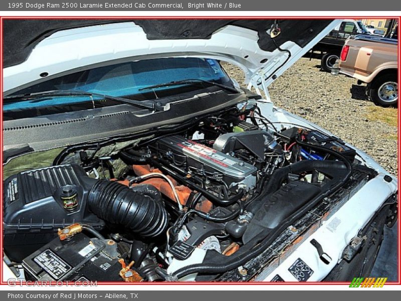  1995 Ram 2500 Laramie Extended Cab Commercial Engine - 5.9 Liter OHV 12-Valve Cummins Turbo Diesel Inline 6 Cylinder