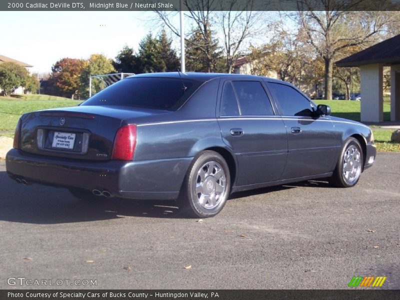 Midnight Blue / Neutral Shale 2000 Cadillac DeVille DTS