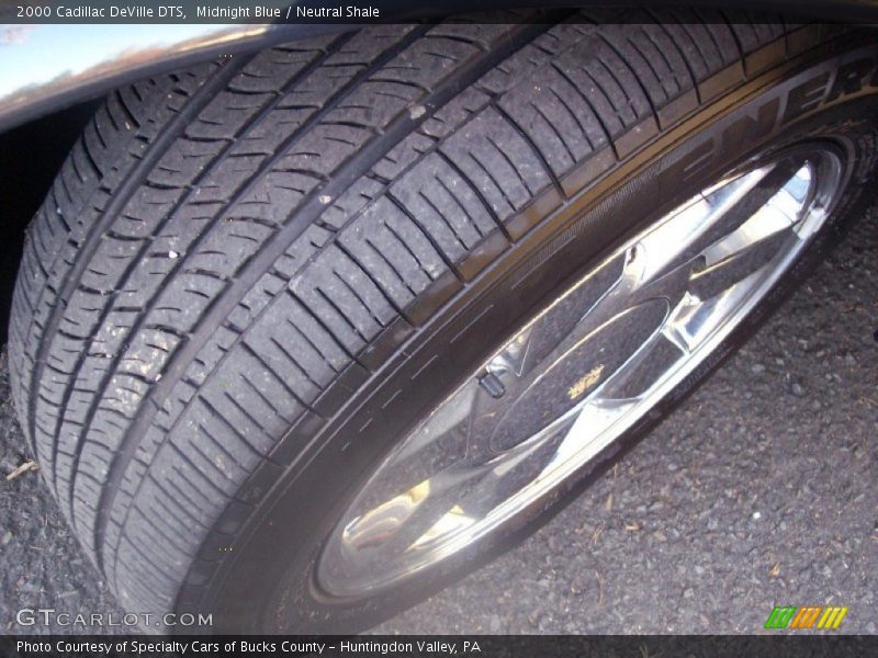 Midnight Blue / Neutral Shale 2000 Cadillac DeVille DTS