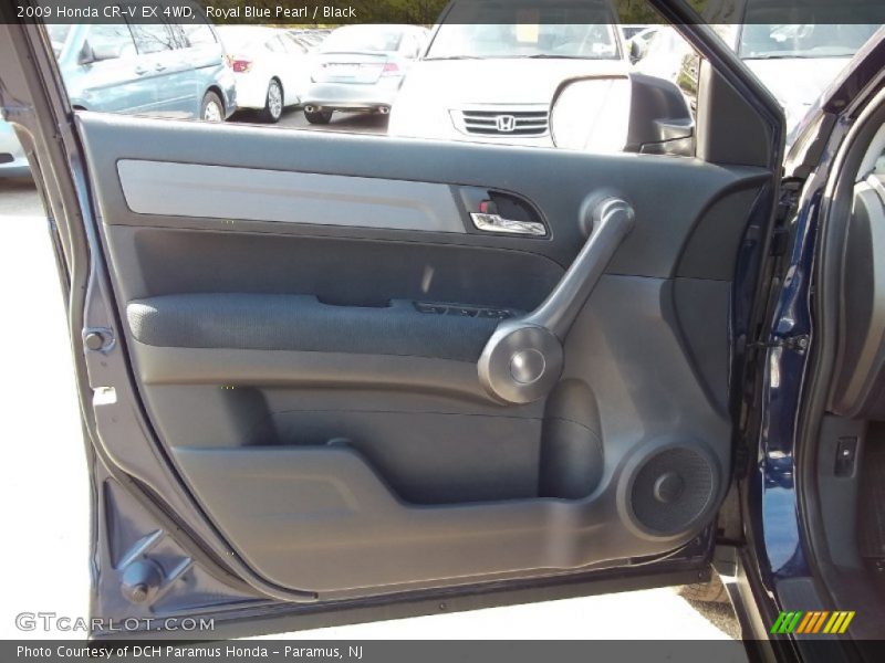 Royal Blue Pearl / Black 2009 Honda CR-V EX 4WD