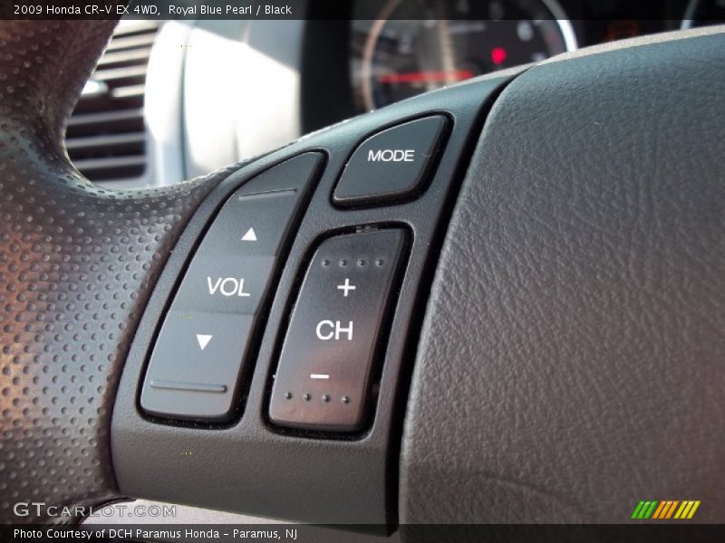 Royal Blue Pearl / Black 2009 Honda CR-V EX 4WD