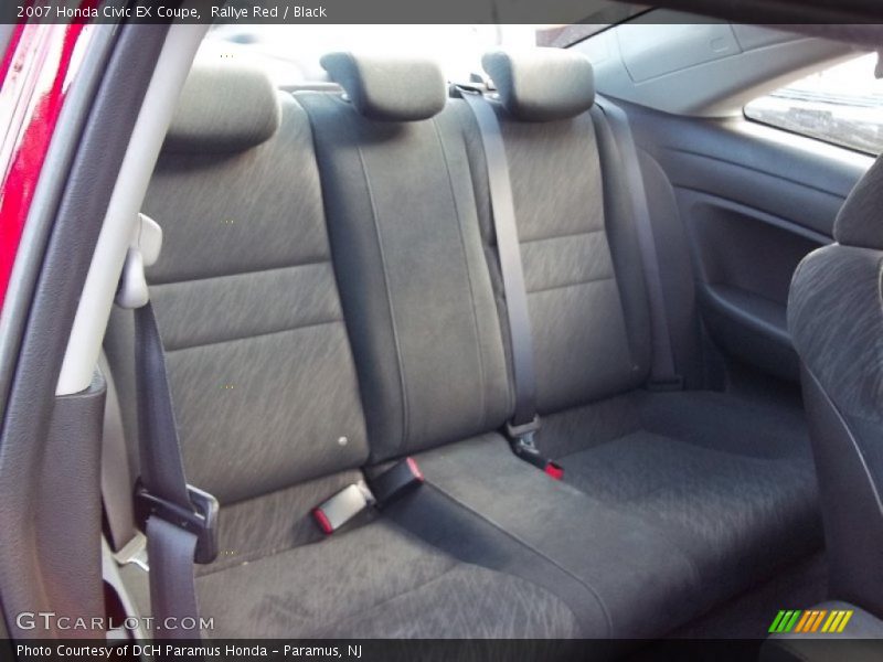 Rallye Red / Black 2007 Honda Civic EX Coupe
