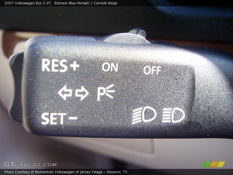 Eismeer Blue Metallic / Cornsilk Beige 2007 Volkswagen Eos 2.0T