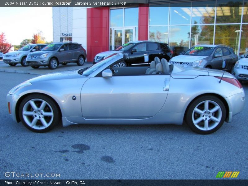 Chrome Silver Metallic / Frost 2004 Nissan 350Z Touring Roadster