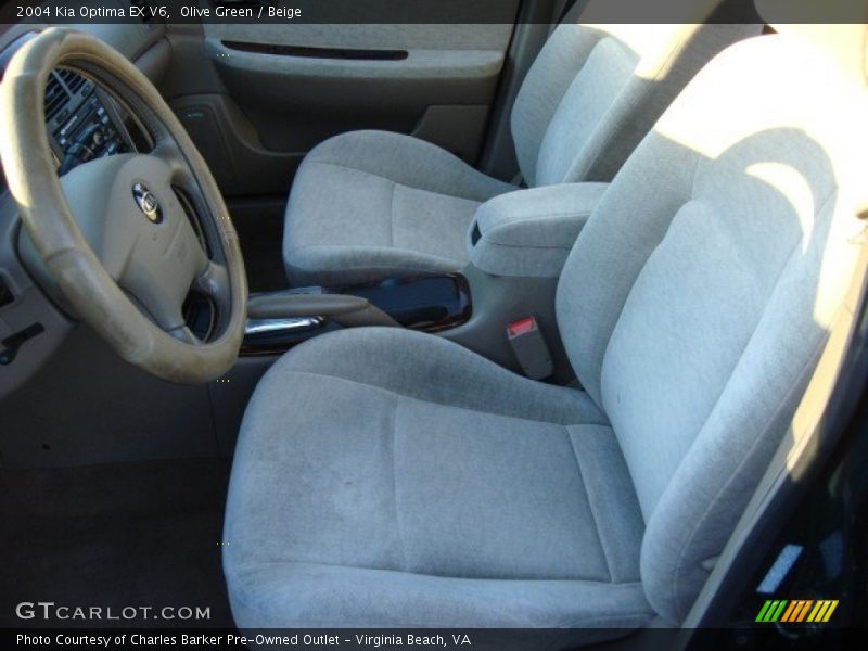 2004 Optima EX V6 Beige Interior