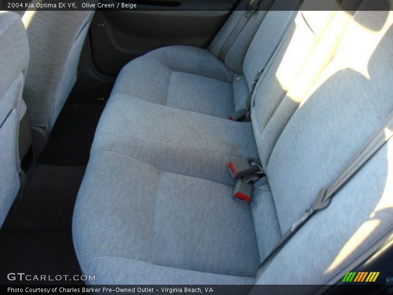  2004 Optima EX V6 Beige Interior