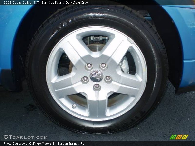 Surf Blue Pearl / Dark Slate Gray 2008 Dodge Caliber SXT