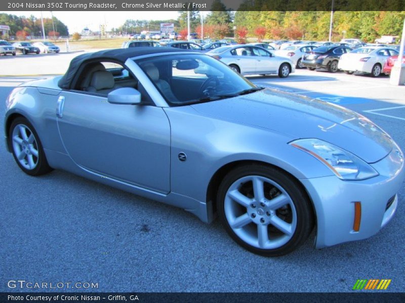Chrome Silver Metallic / Frost 2004 Nissan 350Z Touring Roadster