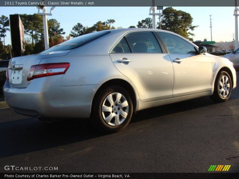 Classic Silver Metallic / Ash 2011 Toyota Camry LE