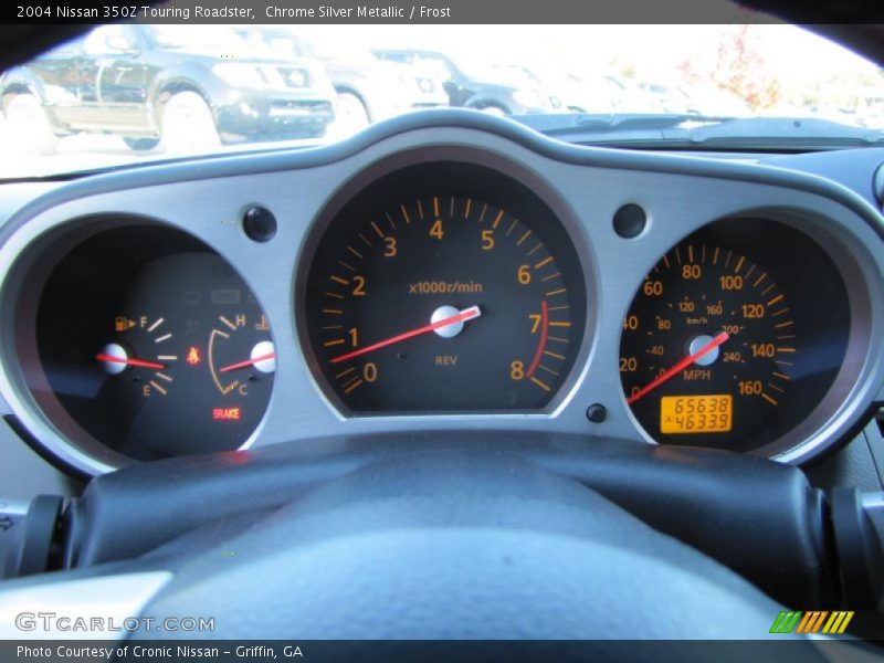 Chrome Silver Metallic / Frost 2004 Nissan 350Z Touring Roadster