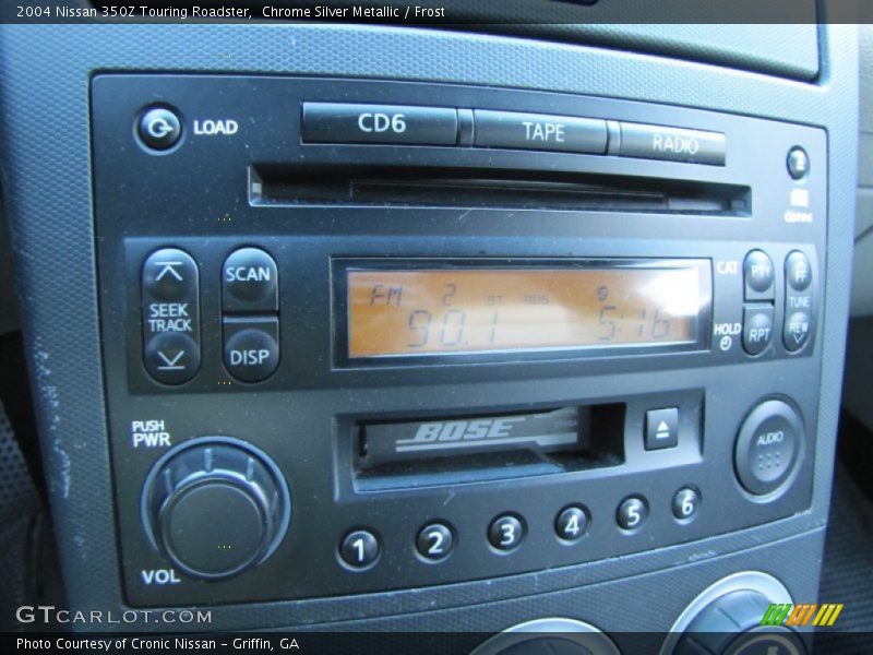 Chrome Silver Metallic / Frost 2004 Nissan 350Z Touring Roadster