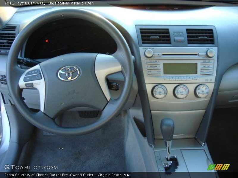 Classic Silver Metallic / Ash 2011 Toyota Camry LE