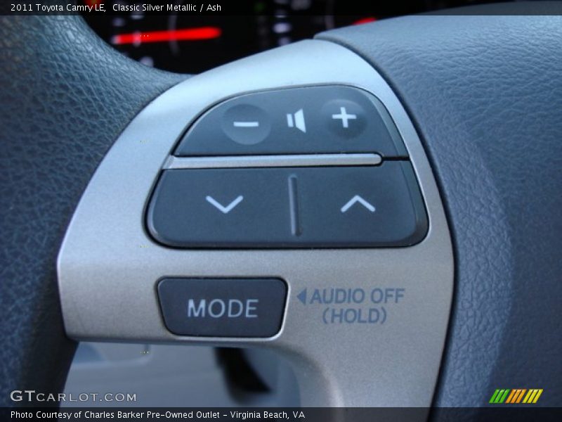 Classic Silver Metallic / Ash 2011 Toyota Camry LE
