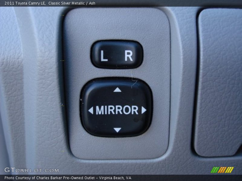 Classic Silver Metallic / Ash 2011 Toyota Camry LE