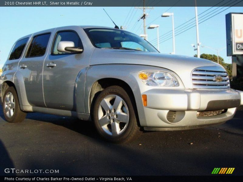 Silver Ice Metallic / Gray 2010 Chevrolet HHR LT