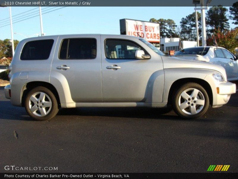 Silver Ice Metallic / Gray 2010 Chevrolet HHR LT