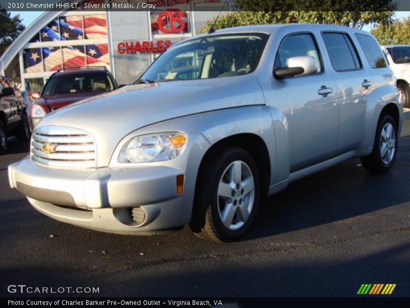 Silver Ice Metallic / Gray 2010 Chevrolet HHR LT