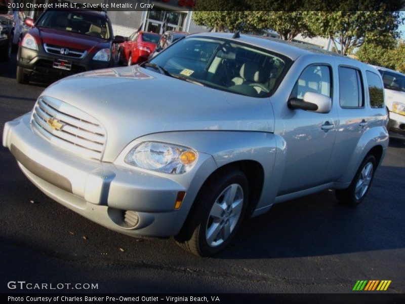 Silver Ice Metallic / Gray 2010 Chevrolet HHR LT