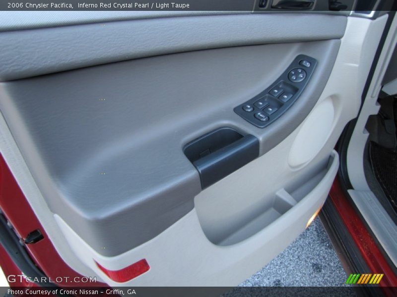 Inferno Red Crystal Pearl / Light Taupe 2006 Chrysler Pacifica