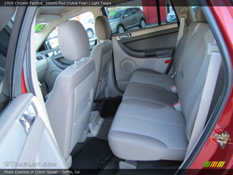 Inferno Red Crystal Pearl / Light Taupe 2006 Chrysler Pacifica