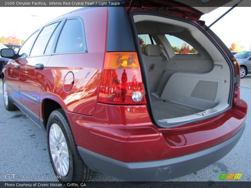 Inferno Red Crystal Pearl / Light Taupe 2006 Chrysler Pacifica