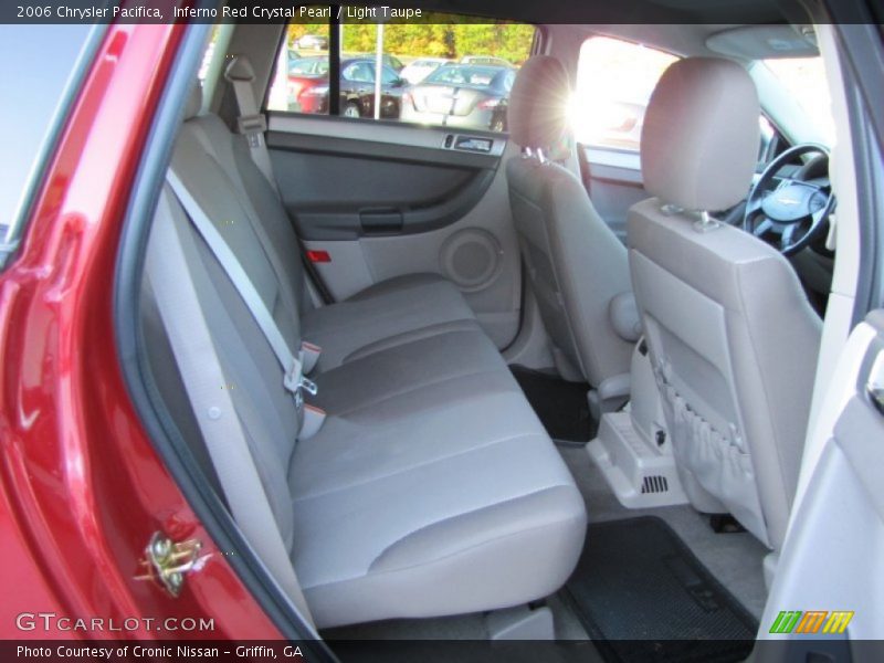 Inferno Red Crystal Pearl / Light Taupe 2006 Chrysler Pacifica