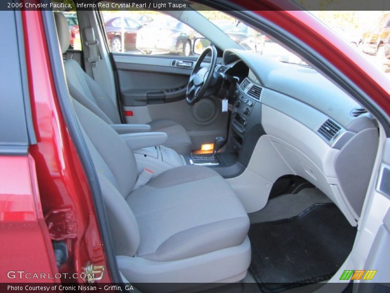 Inferno Red Crystal Pearl / Light Taupe 2006 Chrysler Pacifica