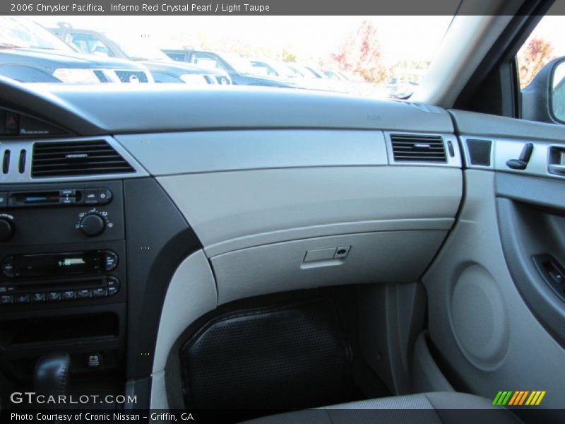 Inferno Red Crystal Pearl / Light Taupe 2006 Chrysler Pacifica