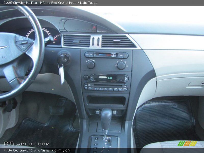 Inferno Red Crystal Pearl / Light Taupe 2006 Chrysler Pacifica