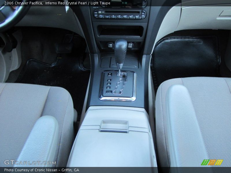 Inferno Red Crystal Pearl / Light Taupe 2006 Chrysler Pacifica