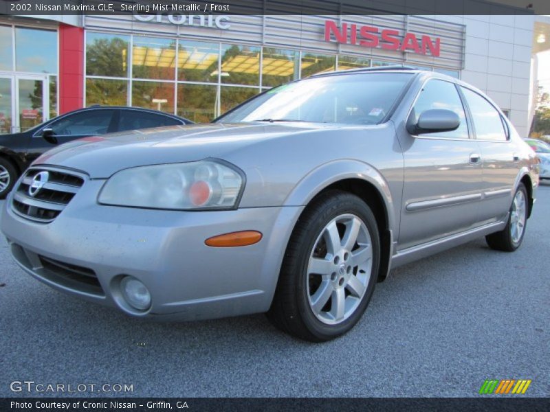 Sterling Mist Metallic / Frost 2002 Nissan Maxima GLE
