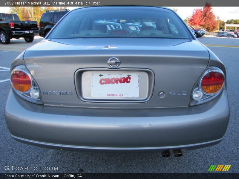 Sterling Mist Metallic / Frost 2002 Nissan Maxima GLE