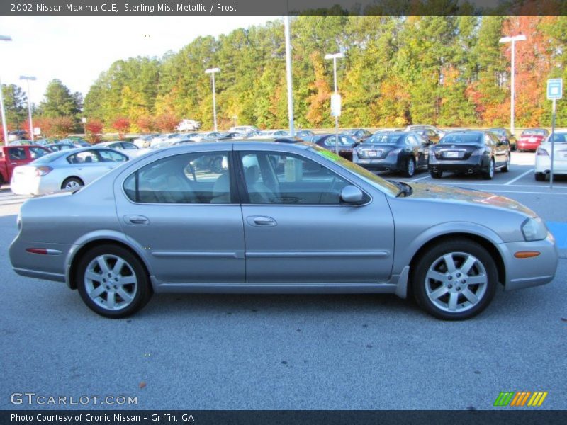 Sterling Mist Metallic / Frost 2002 Nissan Maxima GLE